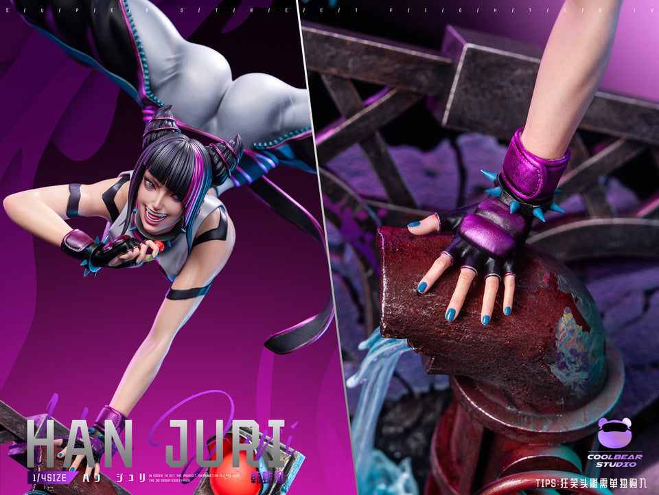 Street Fighter - Han Juri | 1:4 Resin Statue | by Coolbear Studio