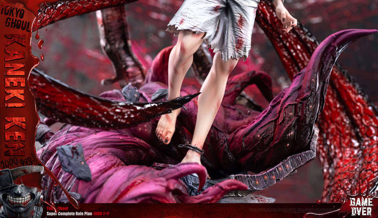 Tokyo Ghoul - Ken Kaneki | 1:6 Resin Statue | by Game Over Studio