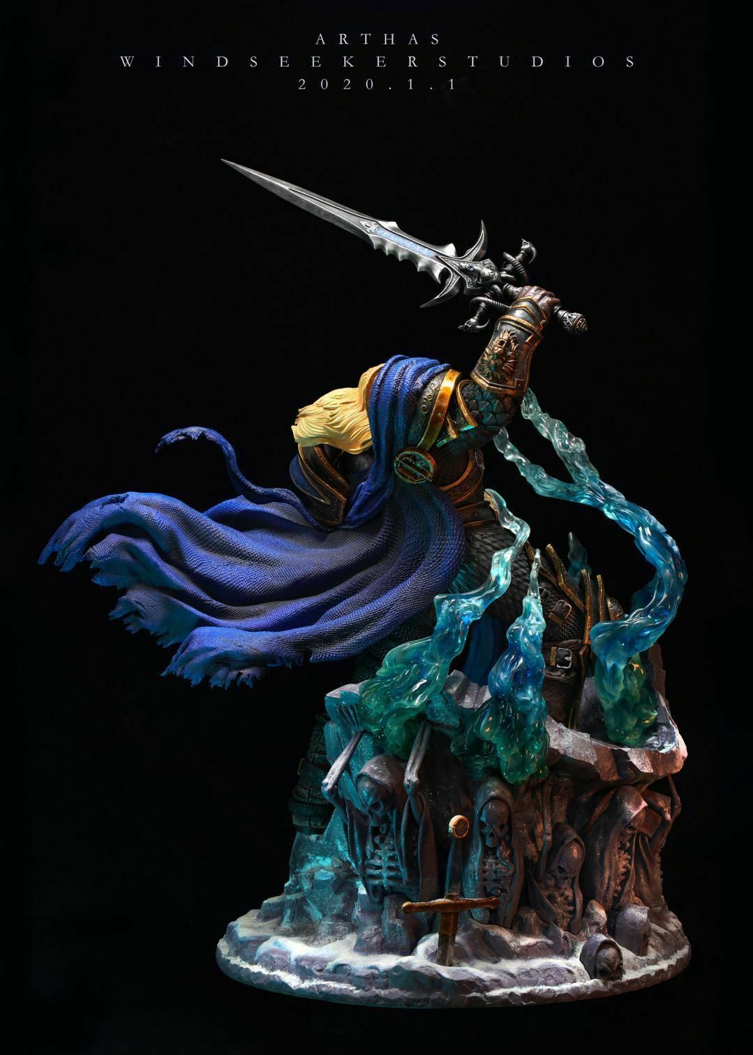 World of Warcraft - Arthas Menethil | 1:4 Resin Statue | von Windseeker