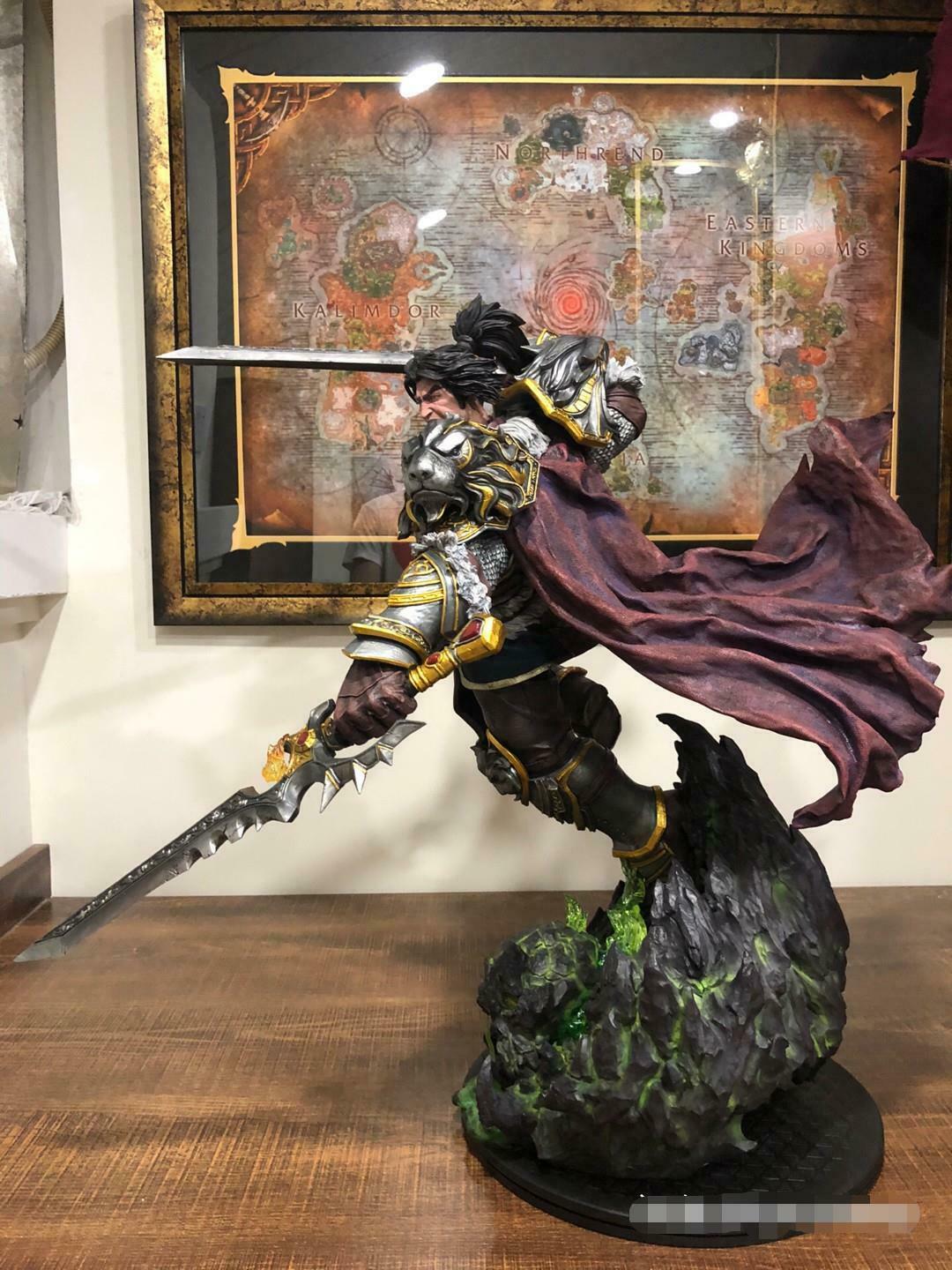 World of Warcraft - Varian Wrynn | 1:4 Resin Statue | von Faceted Pebble