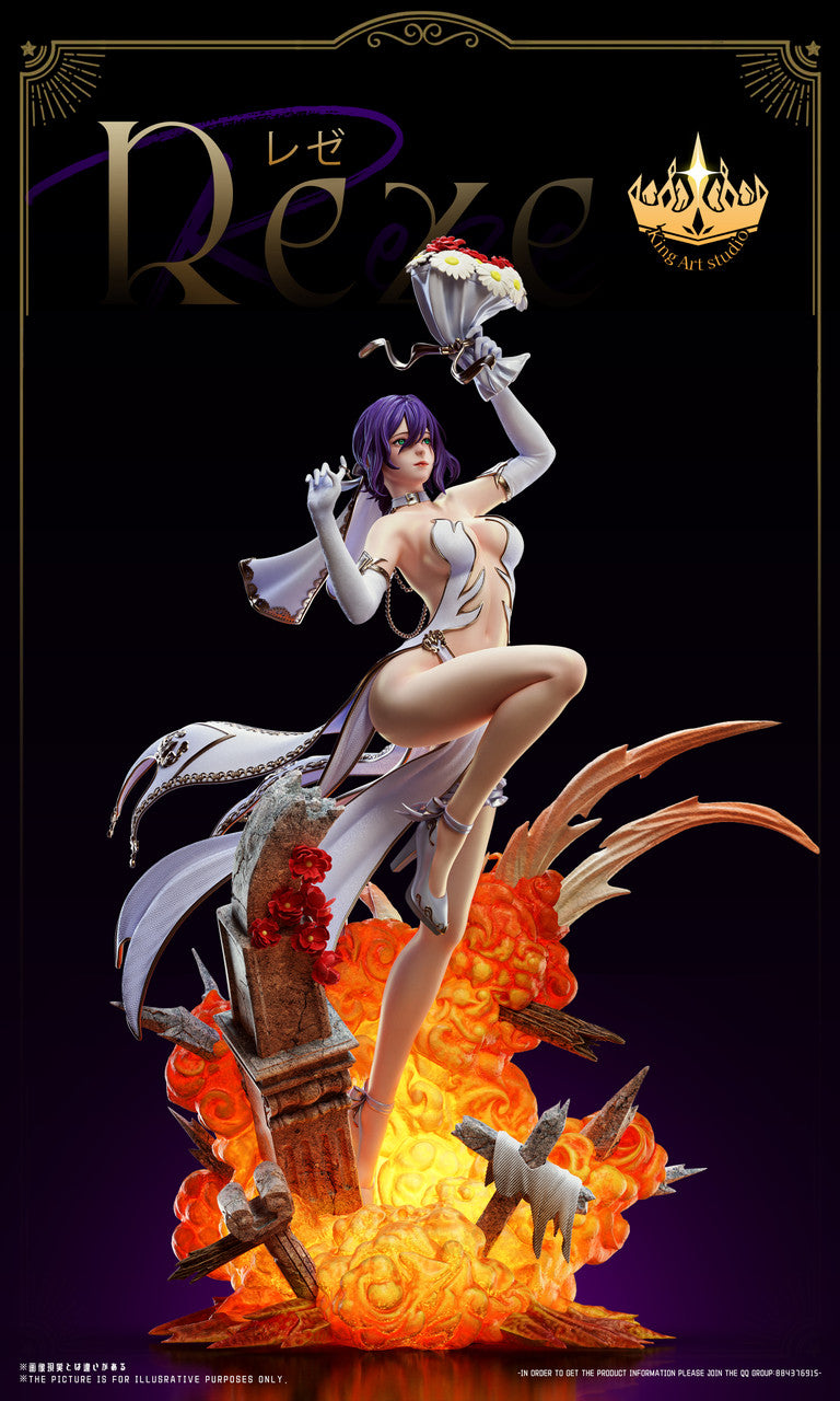 Chainsaw Man - Wedding Dress Reze | 1:4 Resin Statue | by King Art Studio