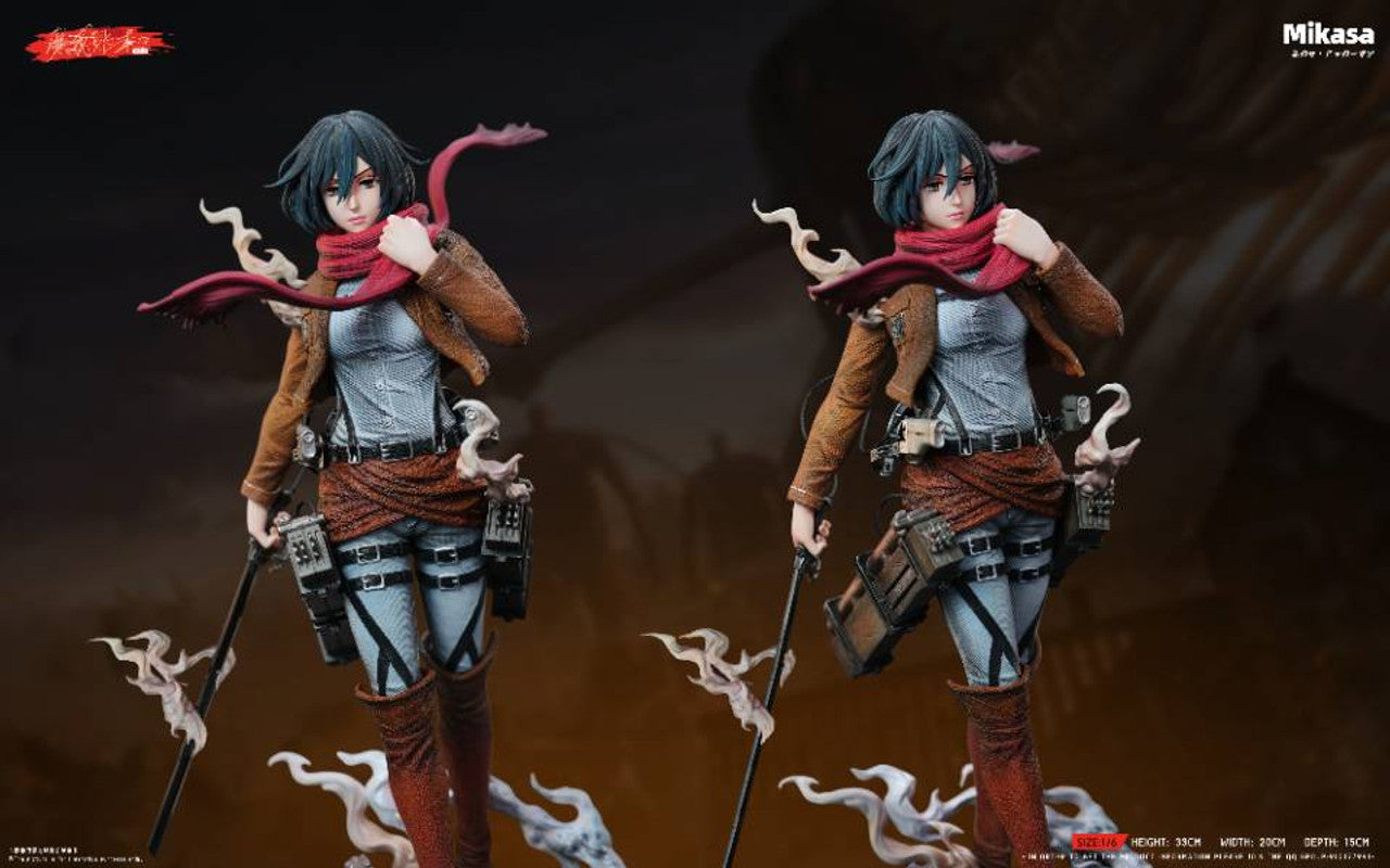 Attack on Titan - Mikasa Ackerman | Resin Statue | by MWZB Studio