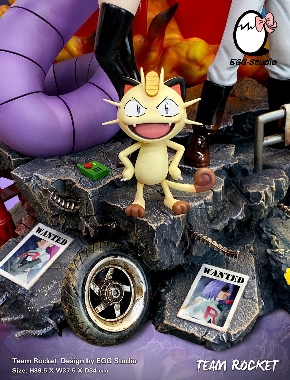 Pokemon - Team Rocket | Resin Statue | by EGG Studio