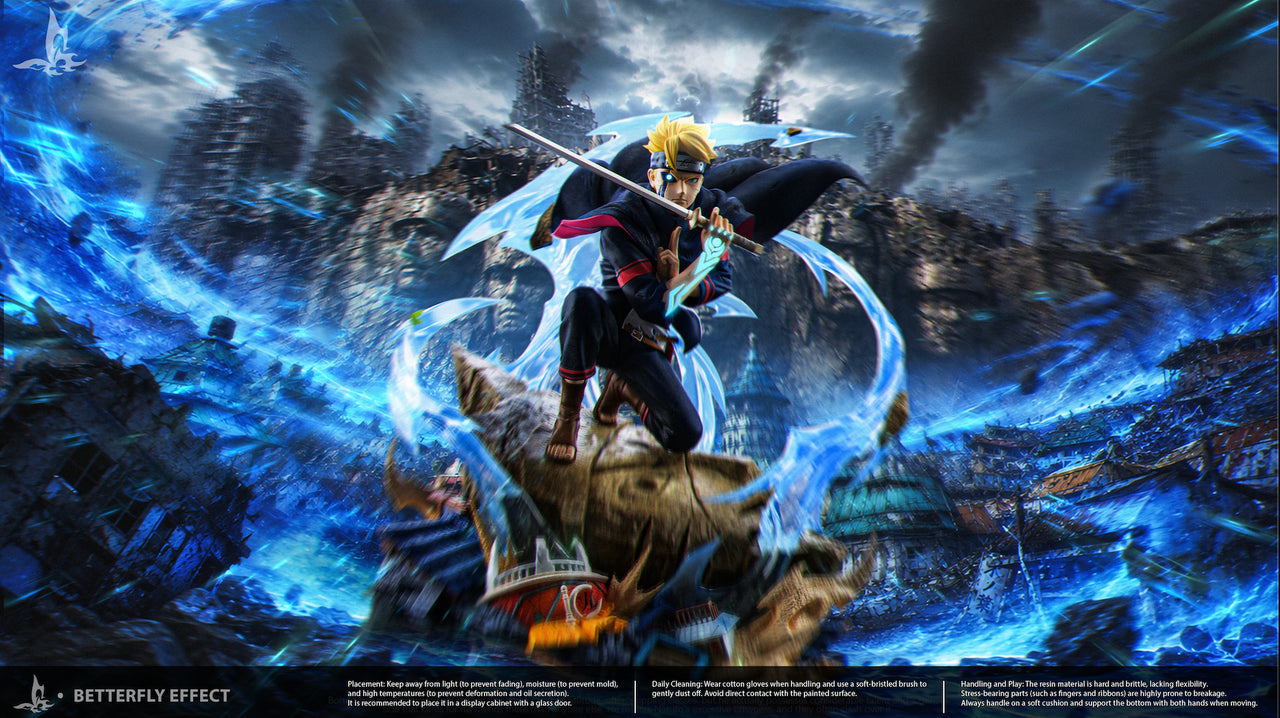 Boruto: Naruto Next Generations - Uzumaki Boruto | 1:6 Resin Statue | by Butterfly Effect Studio
