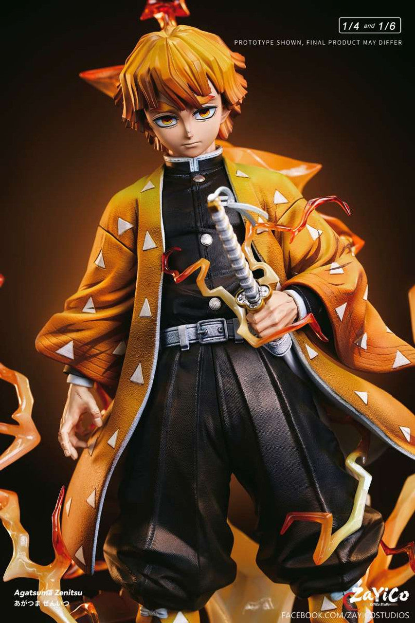 Demon Slayer - Agatsuma Zenitsu | 1:6/1:4 Resin Statue | by Zayico Studio