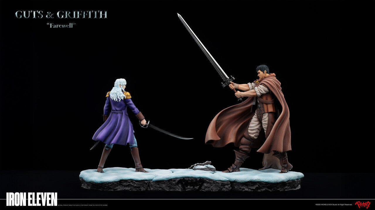 Berserk フィギュアセット Guts & Griffith Berserk - Guts & Griffith | 1:6 Resin Statue | by Iron Eleven