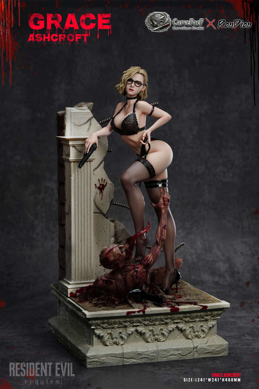 Resident Evil Requiem - Grace Ashcroft | 1:4 Resin Statue | by CarveFacF Studio x RanDian