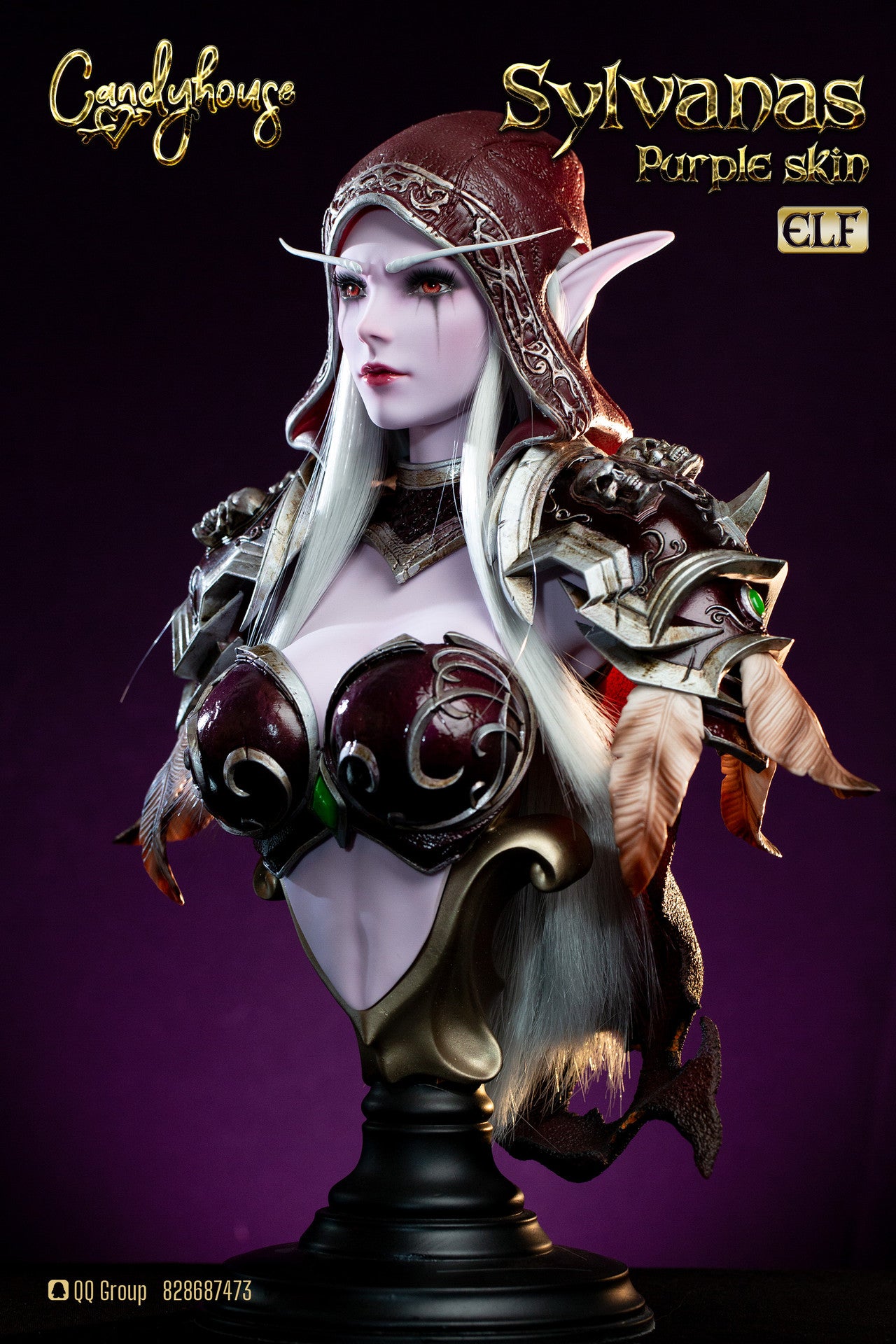 World of Warcraft - Sylvanas Windrunner | 1:3 Resin Bust | von Candyhouse Studio