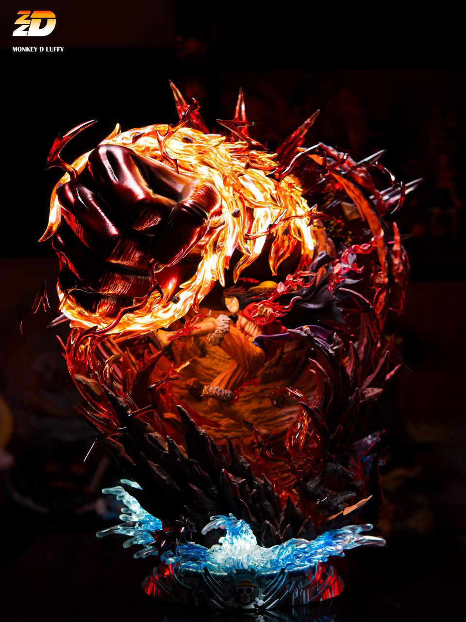 One Piece - Red Roc Luffy | 1:6 Resin Statue | by ZZDD Studio