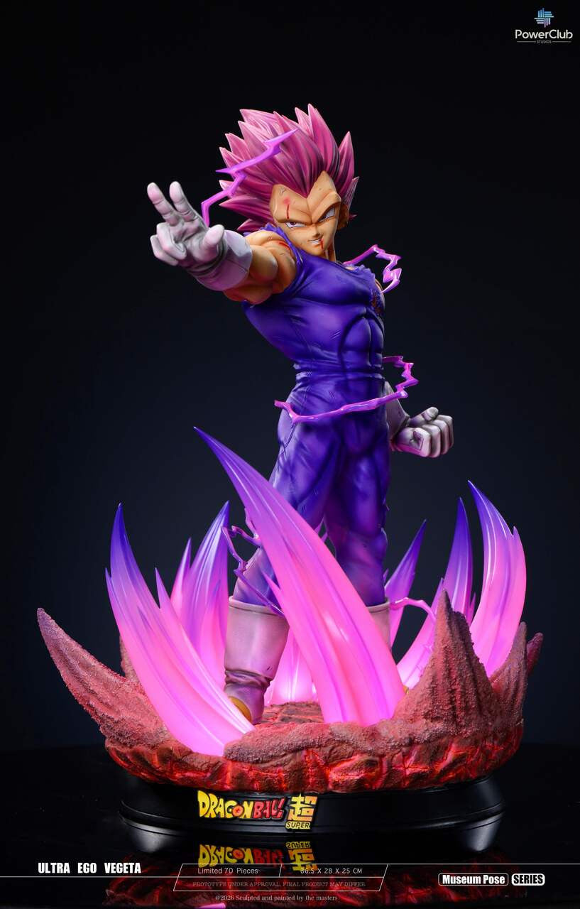 Dragon Ball - Ultra ego Vegeta & Majin Vegeta | 1:6 Resin Statue | by PowerClub Studio