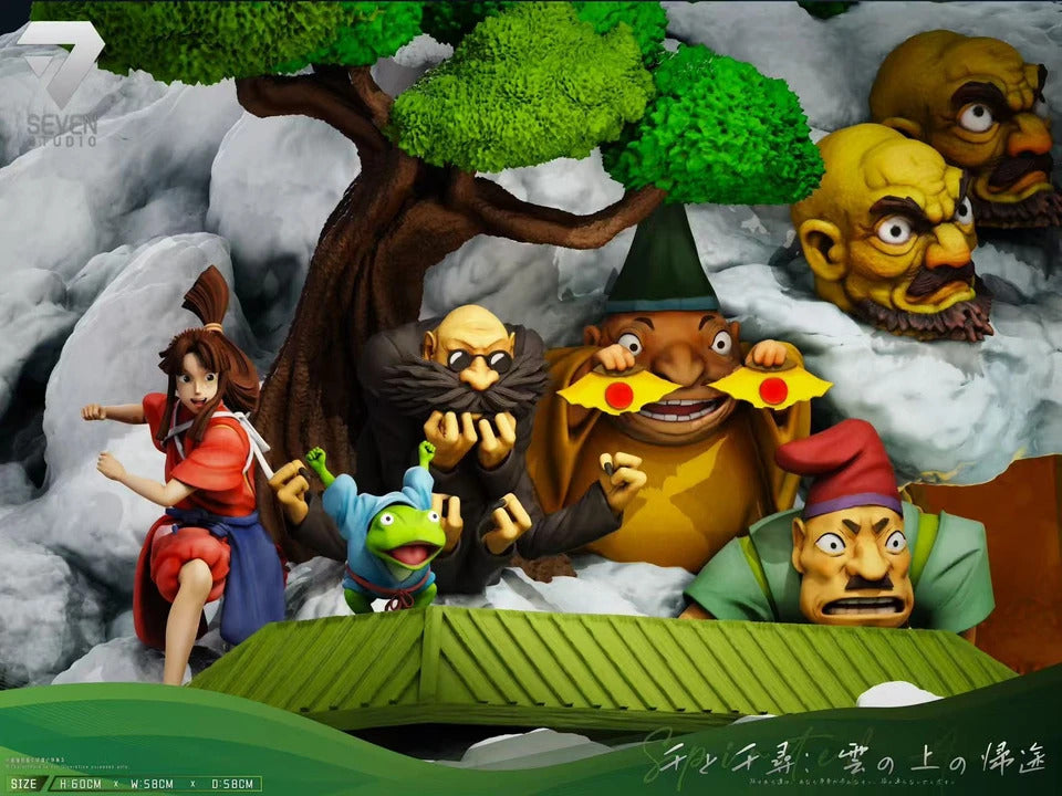 Spirited Away - Journey Home Above the Clouds