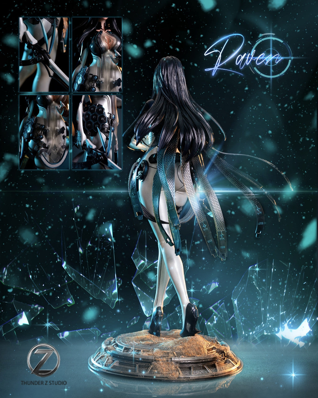 Stellar Blade - Raven | 1:4 Resin Statue | by Thunder Z Studio