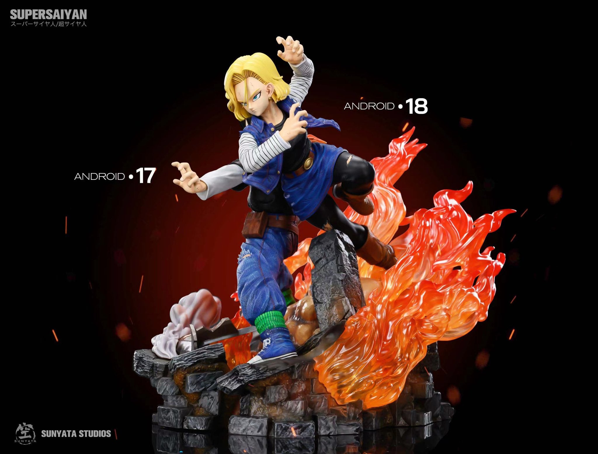 Dragon Ball - Android 17 & 18 | 1:6 Resin Statue | von Sunyata Dragon Ball - Android 17 & 18 | 1:6 Resin Statue | von Sunyata