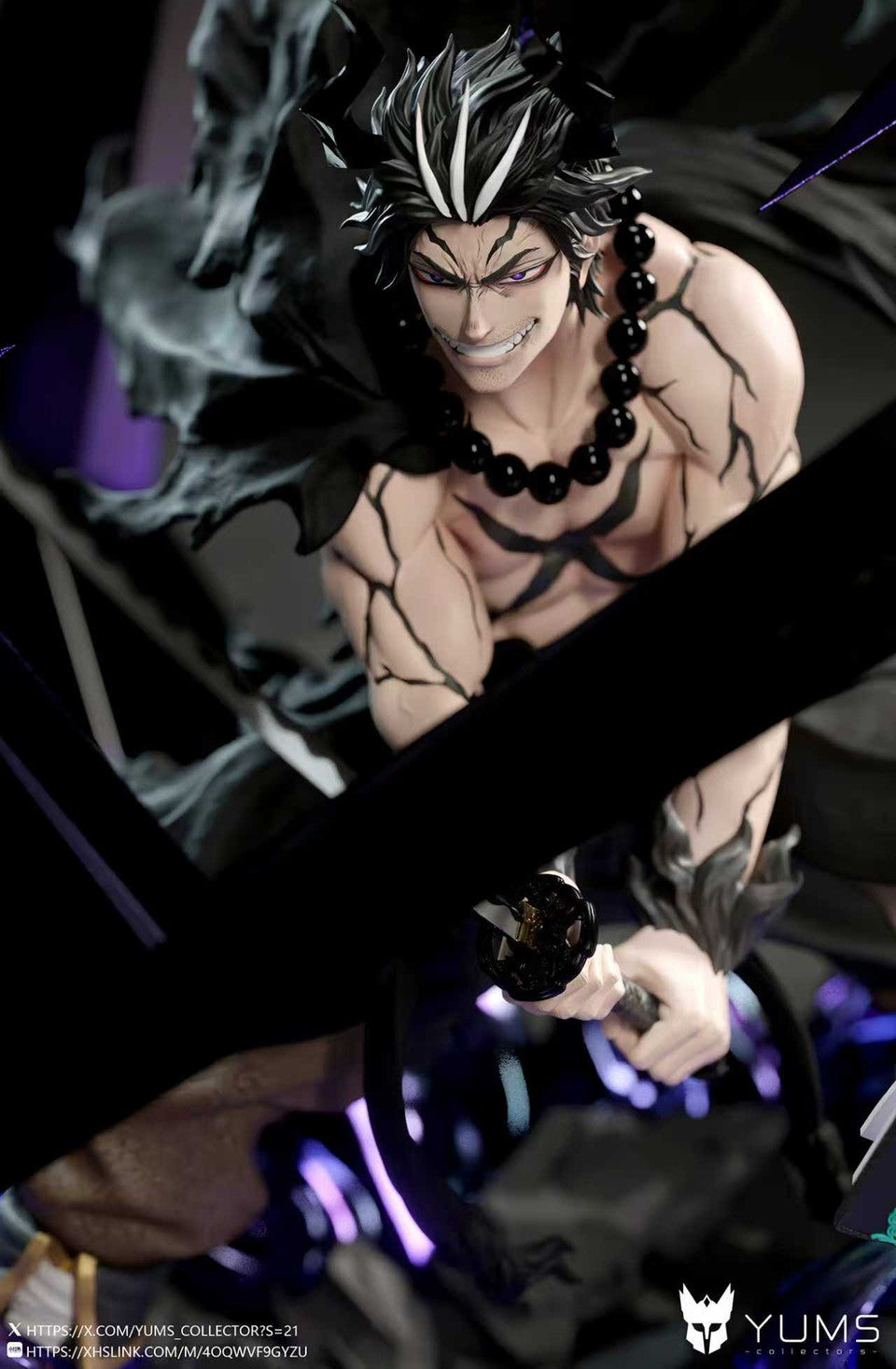 Black Clover - Yami Sukehiro | 1:6 Resin Statue | by Yums Collectors