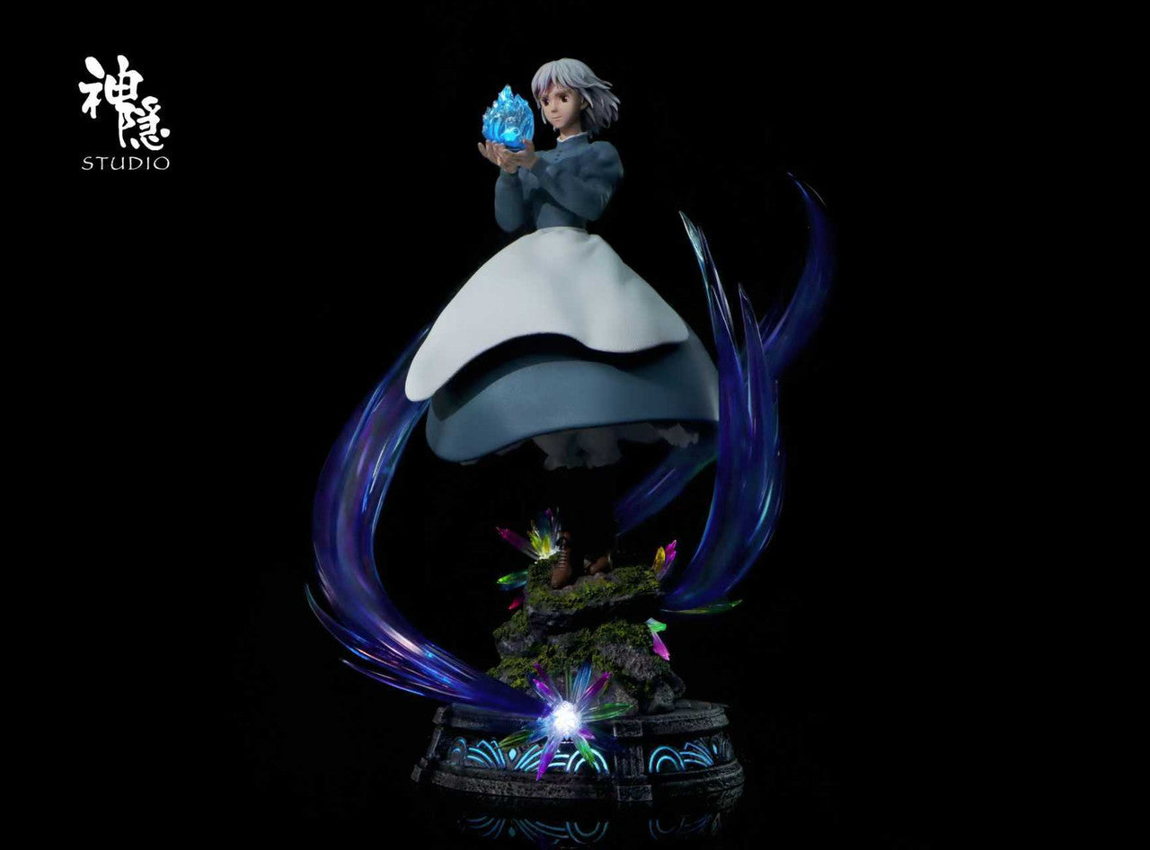 Howl’s Moving Castle - Sophie & Calcifer | Resin Statue | by ShenYin Studio