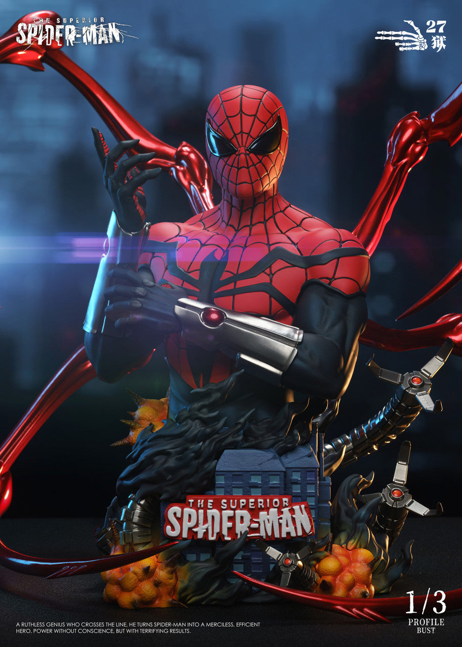 Marvel Comics - Superior Spider Man bust | Resin Statue | by 27abyss Studio