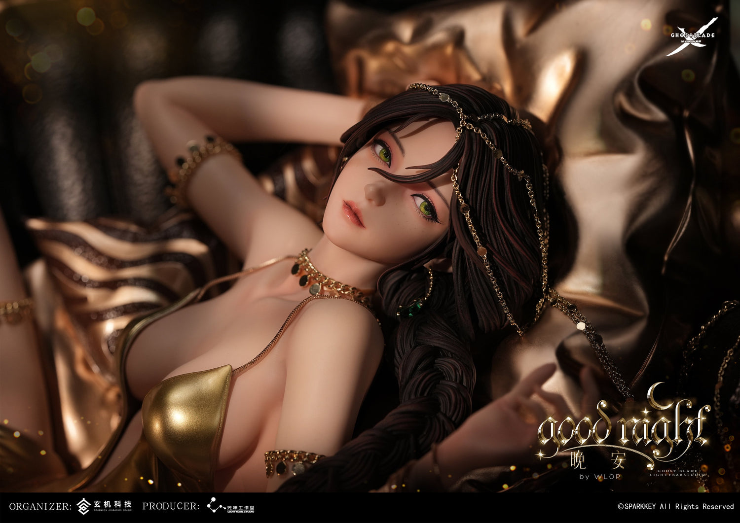 GhostBlade - Princess Aeolian | 1:4 Resin Statue | von Light Year Studio x WLOP