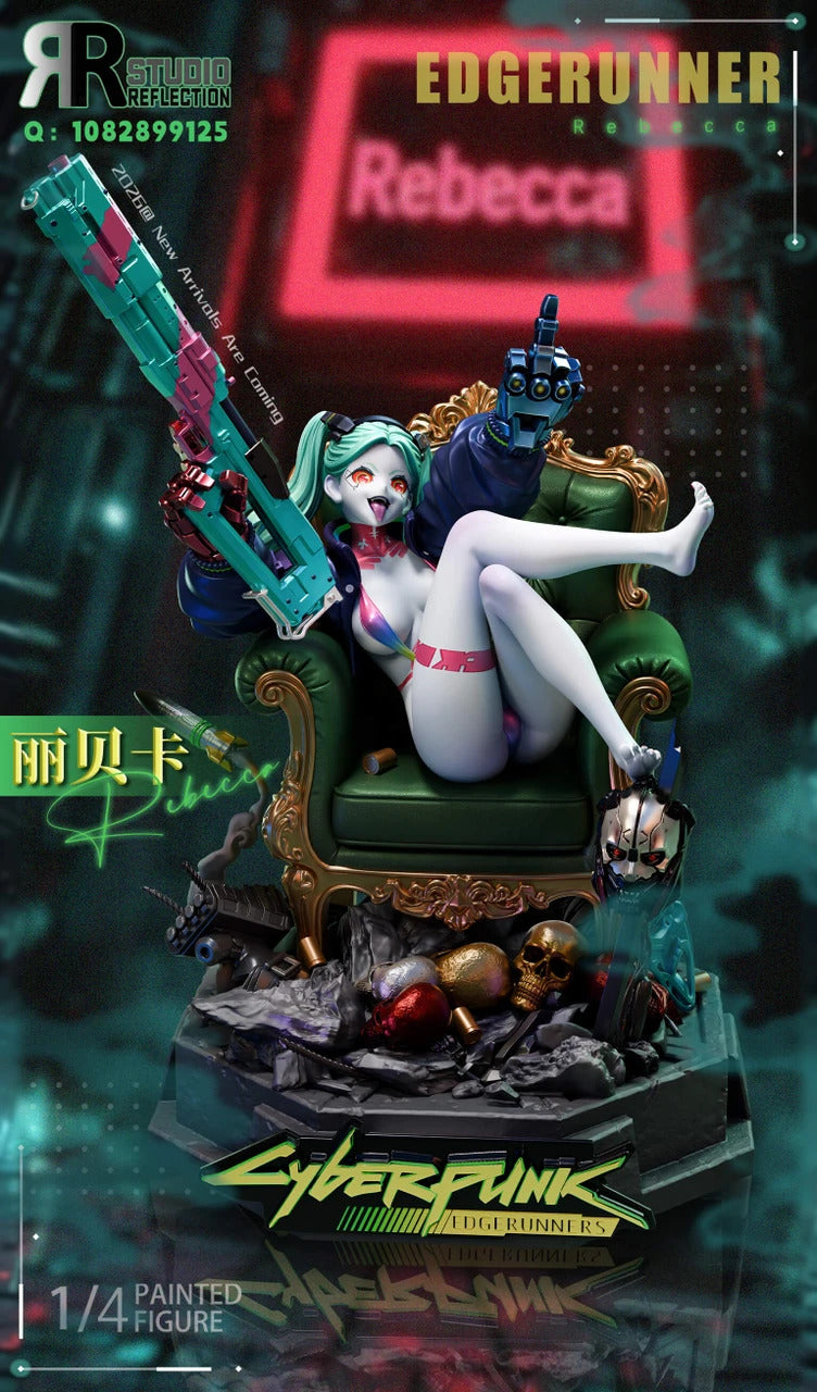 Cyberpunk - Rebecca | 1:4 Resin Statue | by Reflection Studio