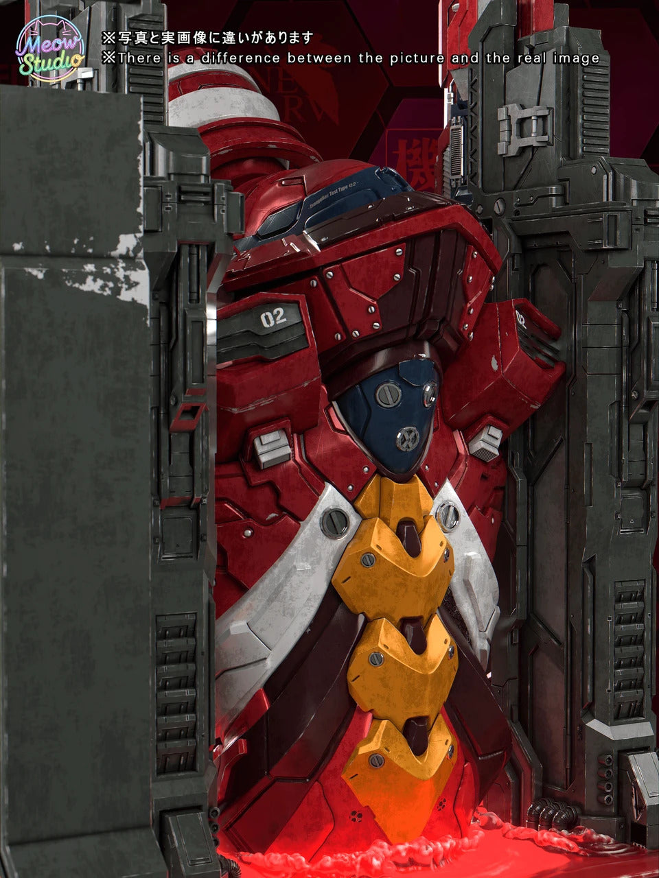Neon Genesis Evangelion - EVA-02 & Asuka | 1:6 Resin Statue | by Meow Studio