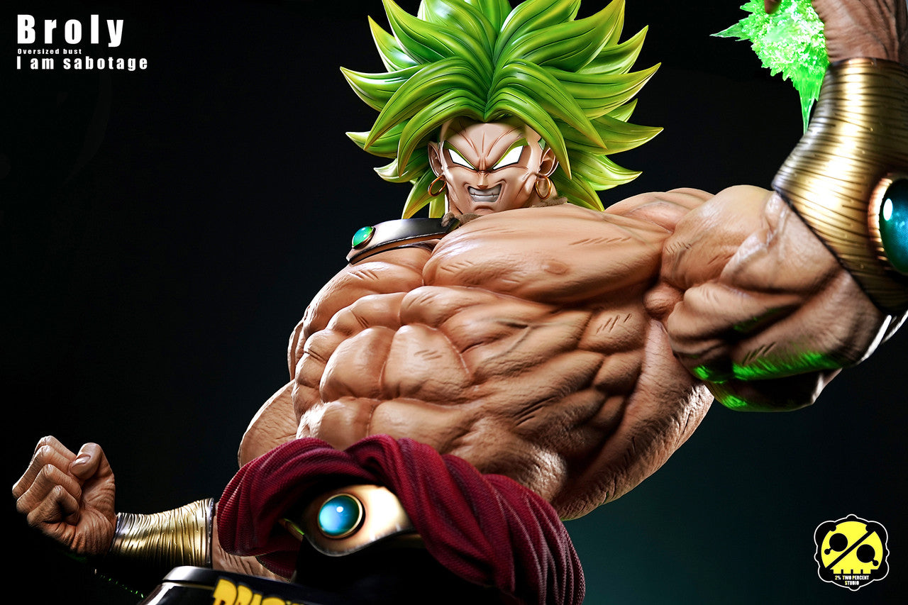 Dragon Ball - Broly | 1:1 Resin Bust | von 2% Studio