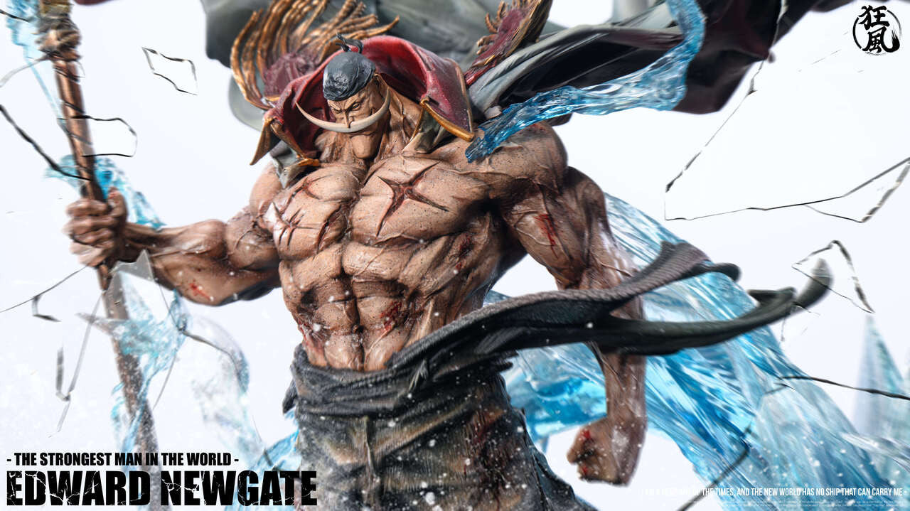 One Piece - WhiteBeard | 1:6/1:4 Resin Statue | by KuangFeng Studio