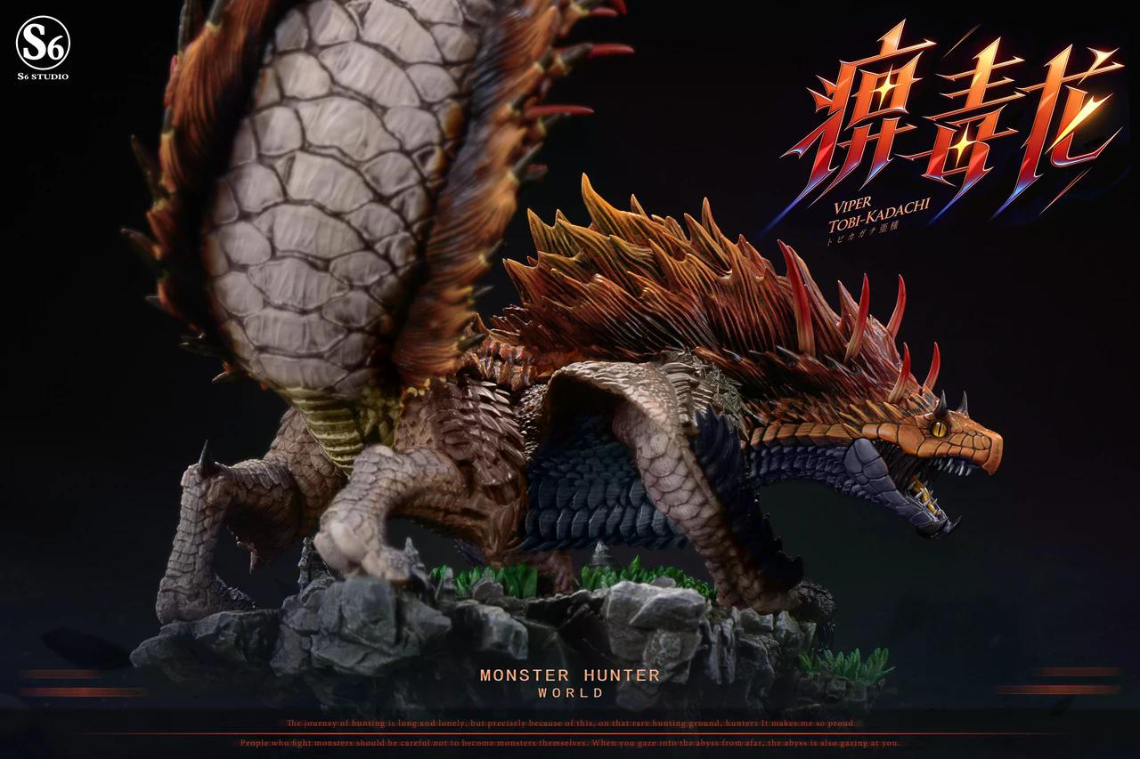 Monster Hunter - Viper Tobi-Kadachi | Resin Statue | by S6 Studio
