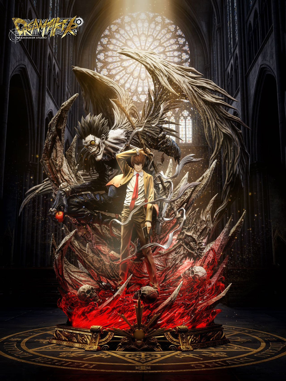 Death Note - Light Yagami & Ryuk | Resin Statue | by Dreammaker Studio