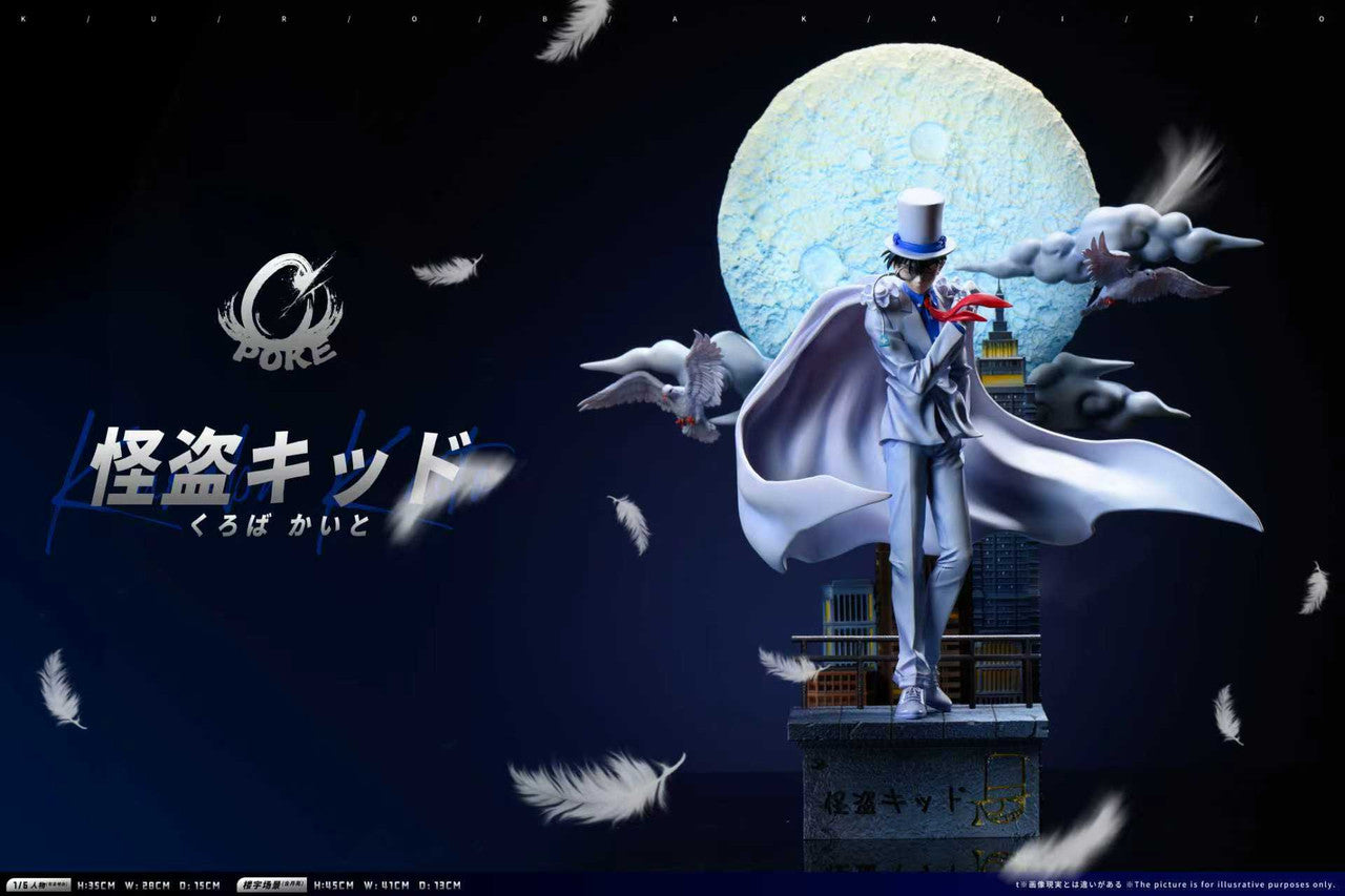Detective Conan / Magic Kaito - Kid the Phantom Thief | 1:6 Resin Statue | by Poke Studio