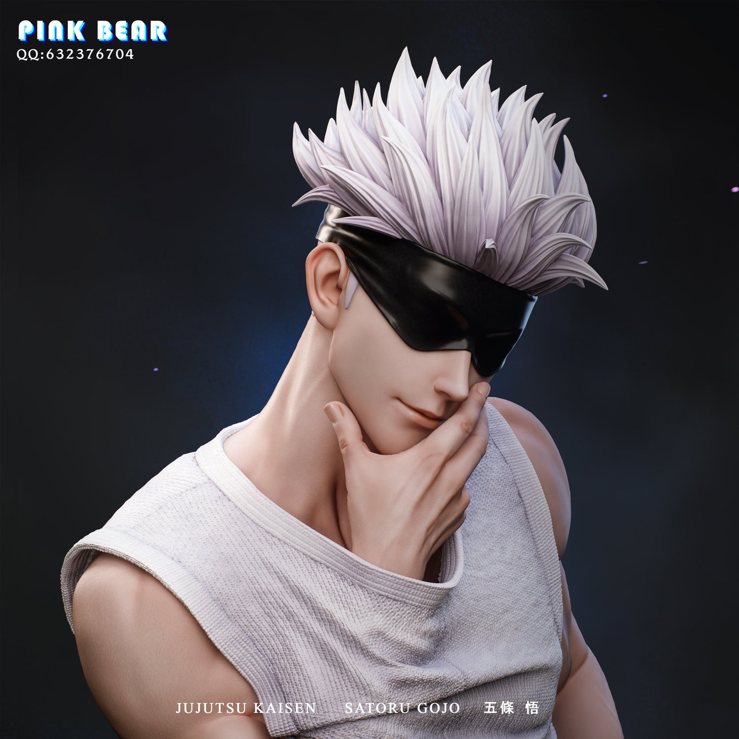 Jujutsu Kaisen - Gojo Satoru | 1:6 Resin Statue | von Pink Bear Studio