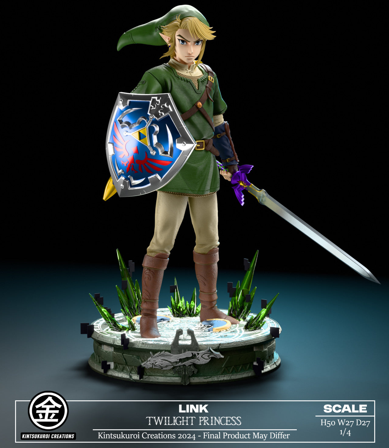 Legend of Zelda – Link | 1:4 Resin Statue | von Kintsukuroi Creations