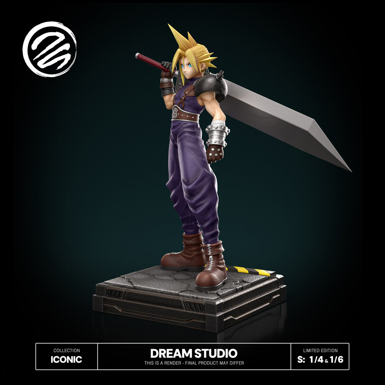 Final Fantasy - Cloud | 1:4/1:6 Resin Statue | by Dream Studio