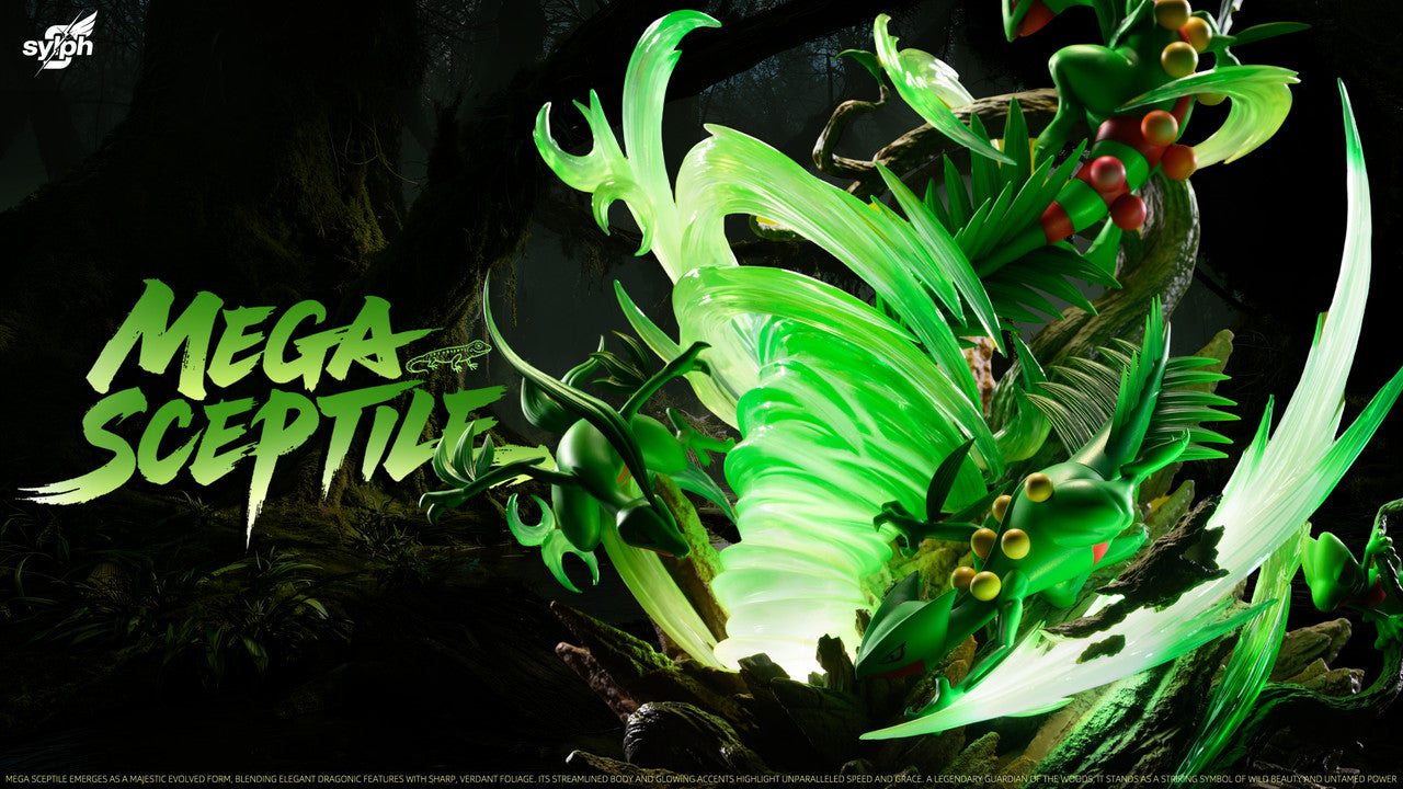 Pokémon - Mega Sceptile | 1:6 Resin Statue | by Sylph Studio