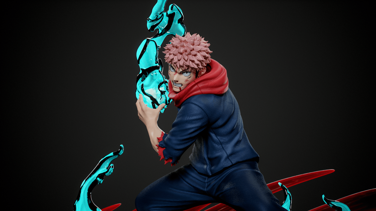 Jujutsu Kaisen - Itadori Yuji | 1:4 Resin Statue | von Player 1 Studio