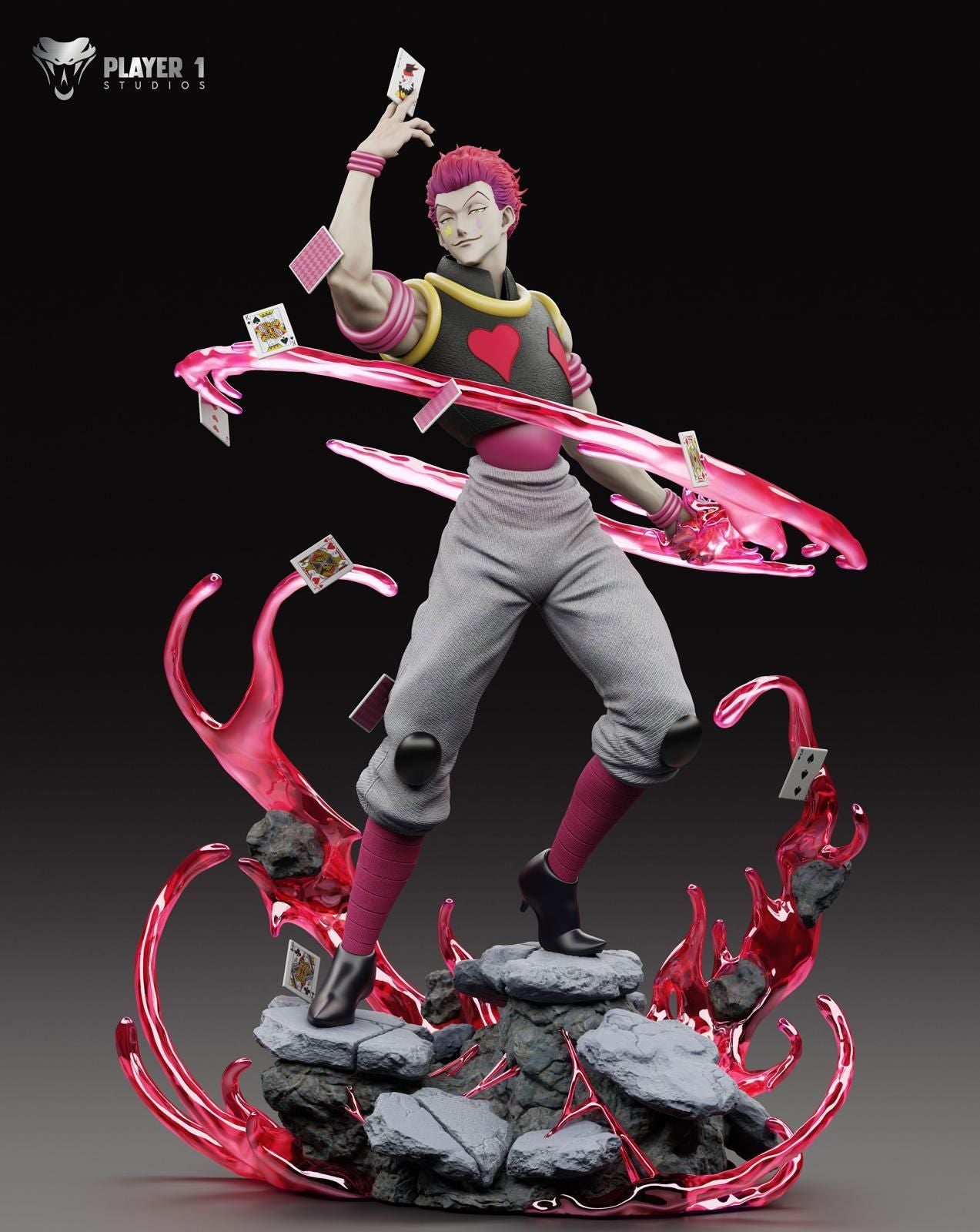 Hunter x Hunter - Hisoka | 1:4 Resin Statue | von Player 1 Studio