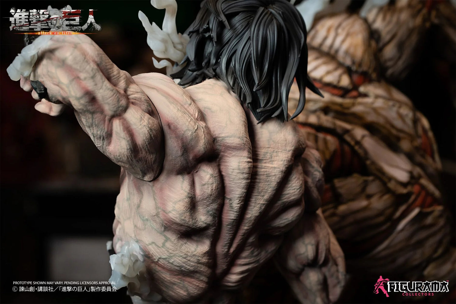 Attack on Titan - Armored vs. Attack Titan | Resin Statue | by Figurama