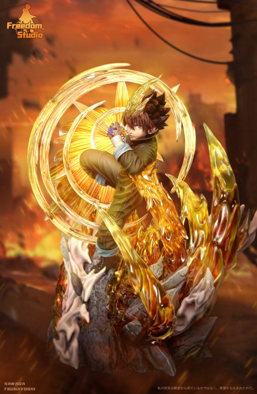 Katekyo Hitman Reborn! - Sawada Tsunayoshi Work clothes | Resin Statue | by Freedom Studio