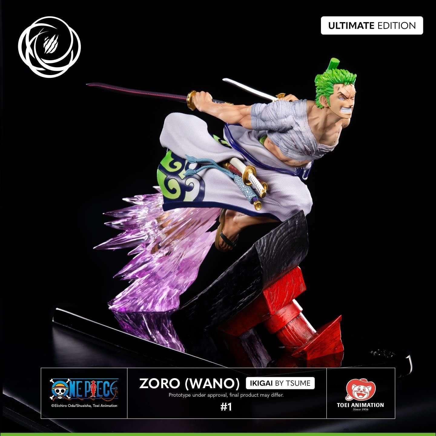 One Piece - Roronoa Zoro | 1:6 Resin Statue | von Ikigai by Tsume