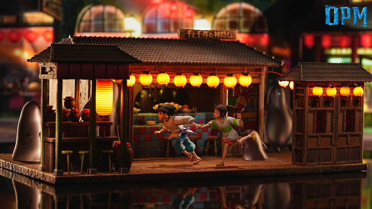 Spirited Away - Chihiro Ogino & Haku | 1:6 Resin Statue | by OPM Studio