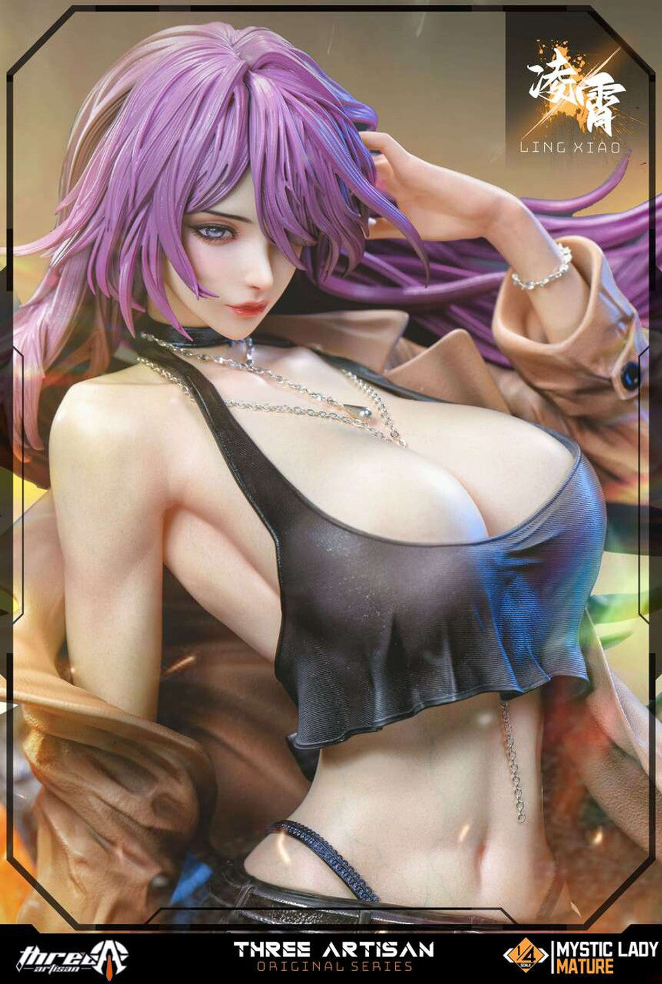 Ling 01 サンプル Ling Xiao | 1:4 Resin Statue | by ThreeArtisan Studio