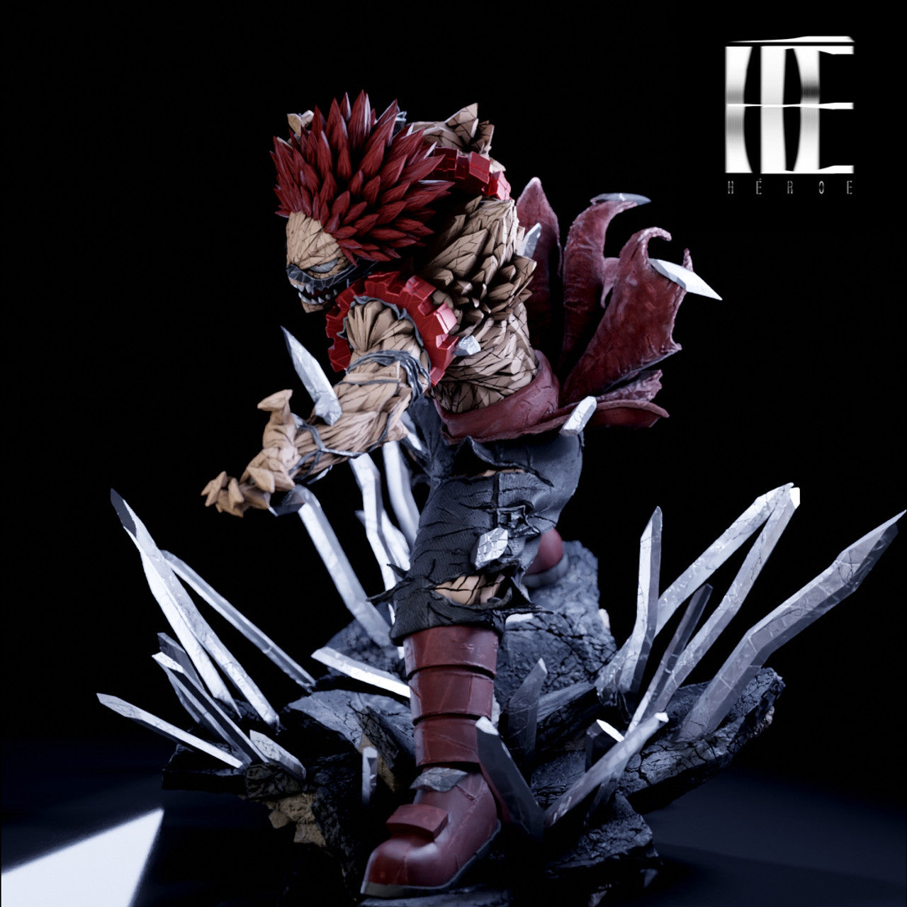 My Hero Academia - Red Riot Kirishima | 1:4 Resin Statue | by Heroe Collectibles
