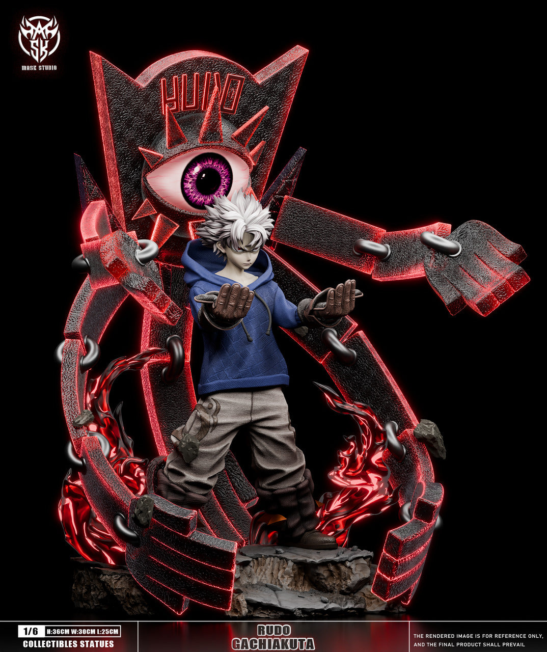 Gachiakuta - Rudo Surebrec | 1:6 Resin Statue | by Mask Studio