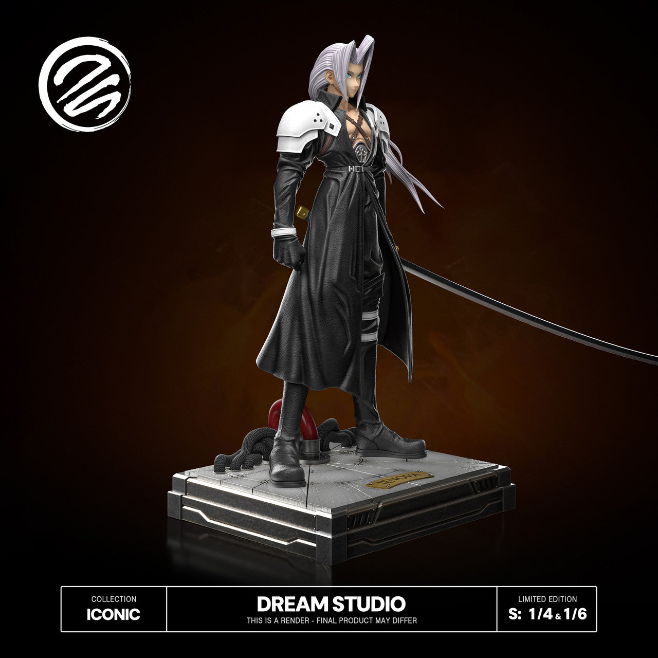 Final Fantasy - OG Sephiroth FFVII | 1:6/1:4 Resin Statue | by Dream Studio