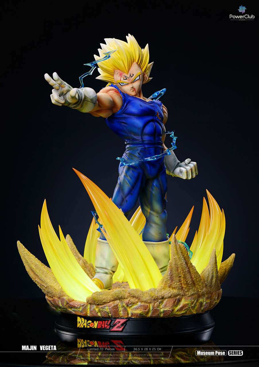 Dragon Ball - Ultra ego Vegeta & Majin Vegeta | 1:6 Resin Statue | by PowerClub Studio