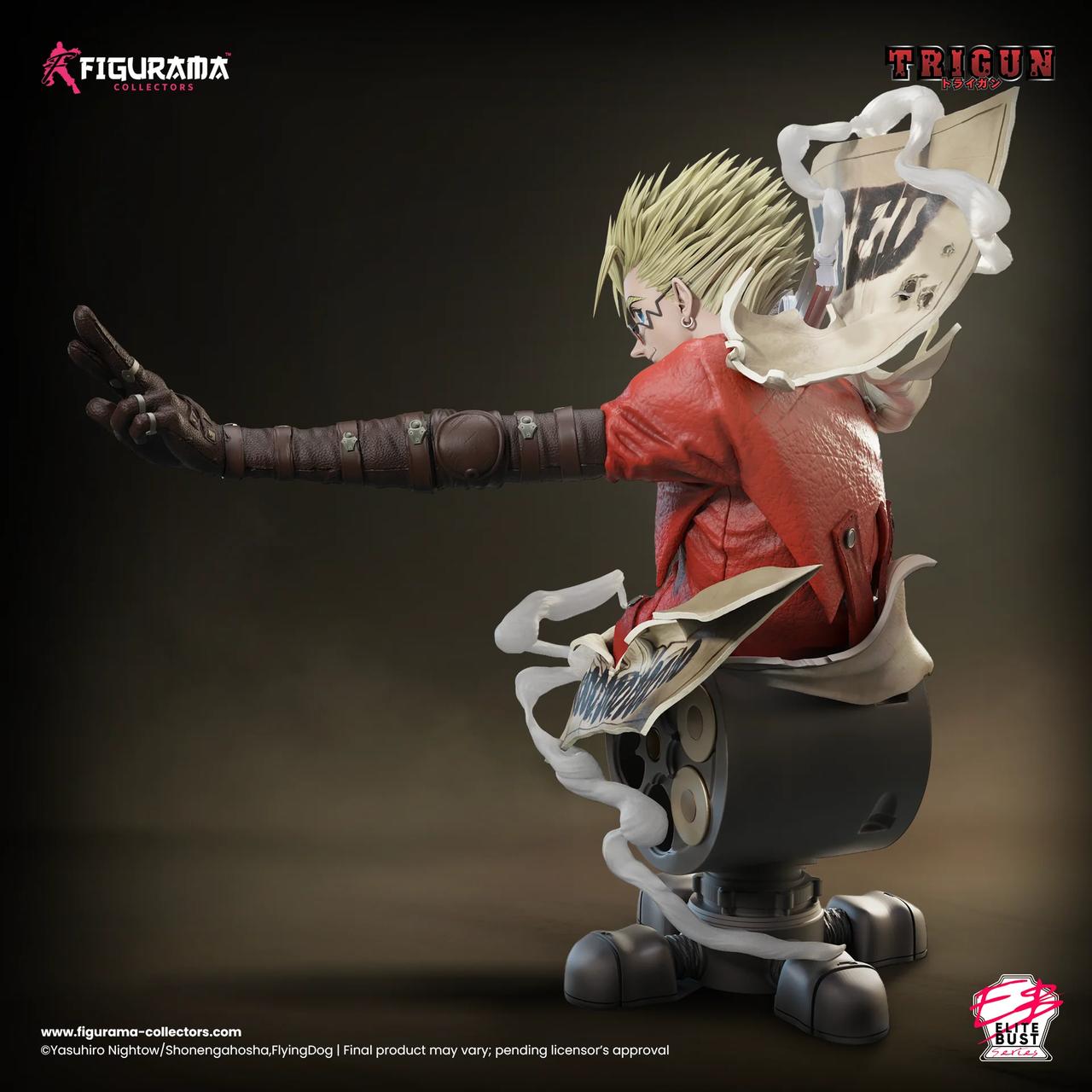 Trigun - Trigun Bust | 1:6 PVC Statue | by Figurama Studio