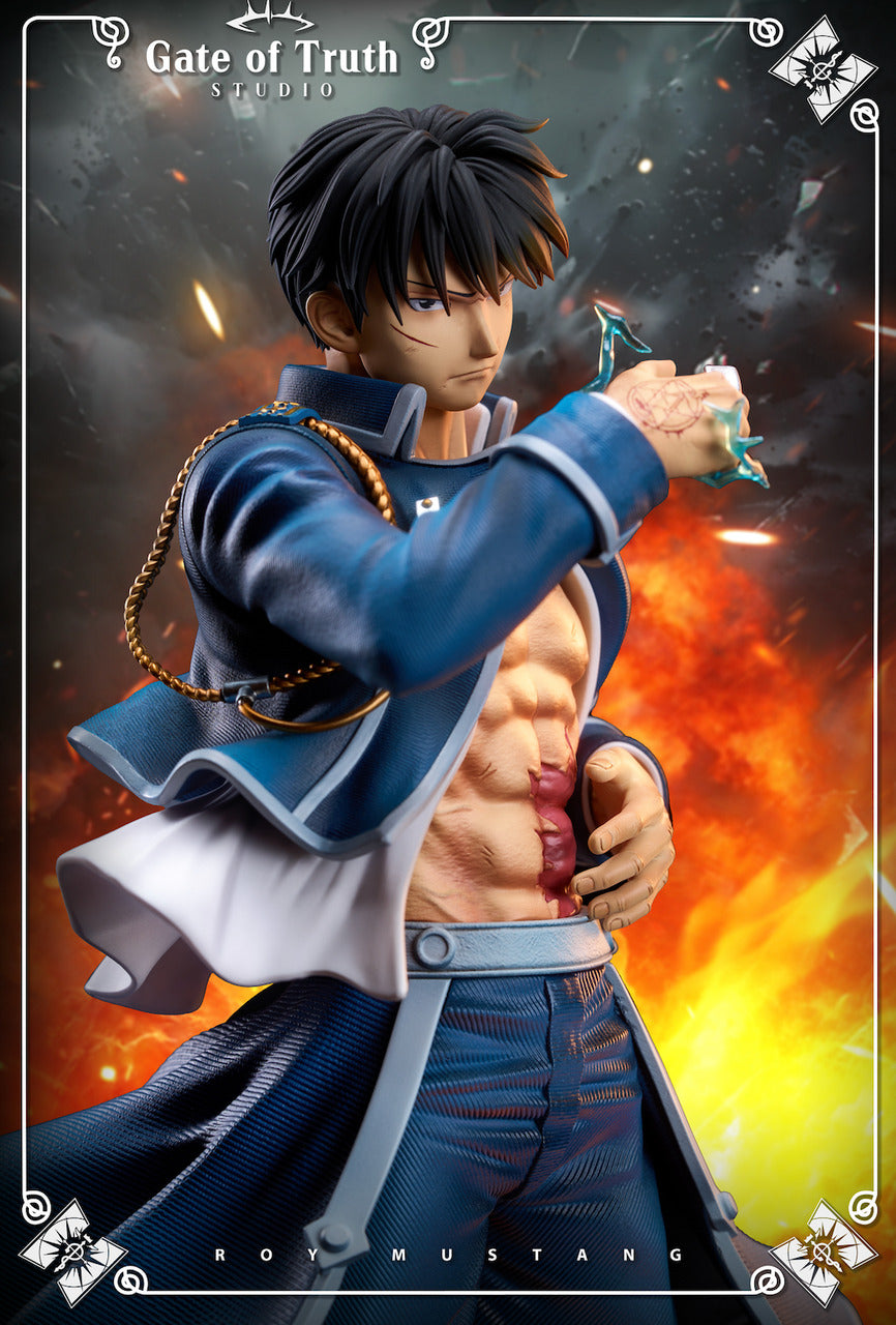 Fullmetal Alchemist: Brotherhood - Roy Mustang | Resin Statue | by Gate of Truth Studio