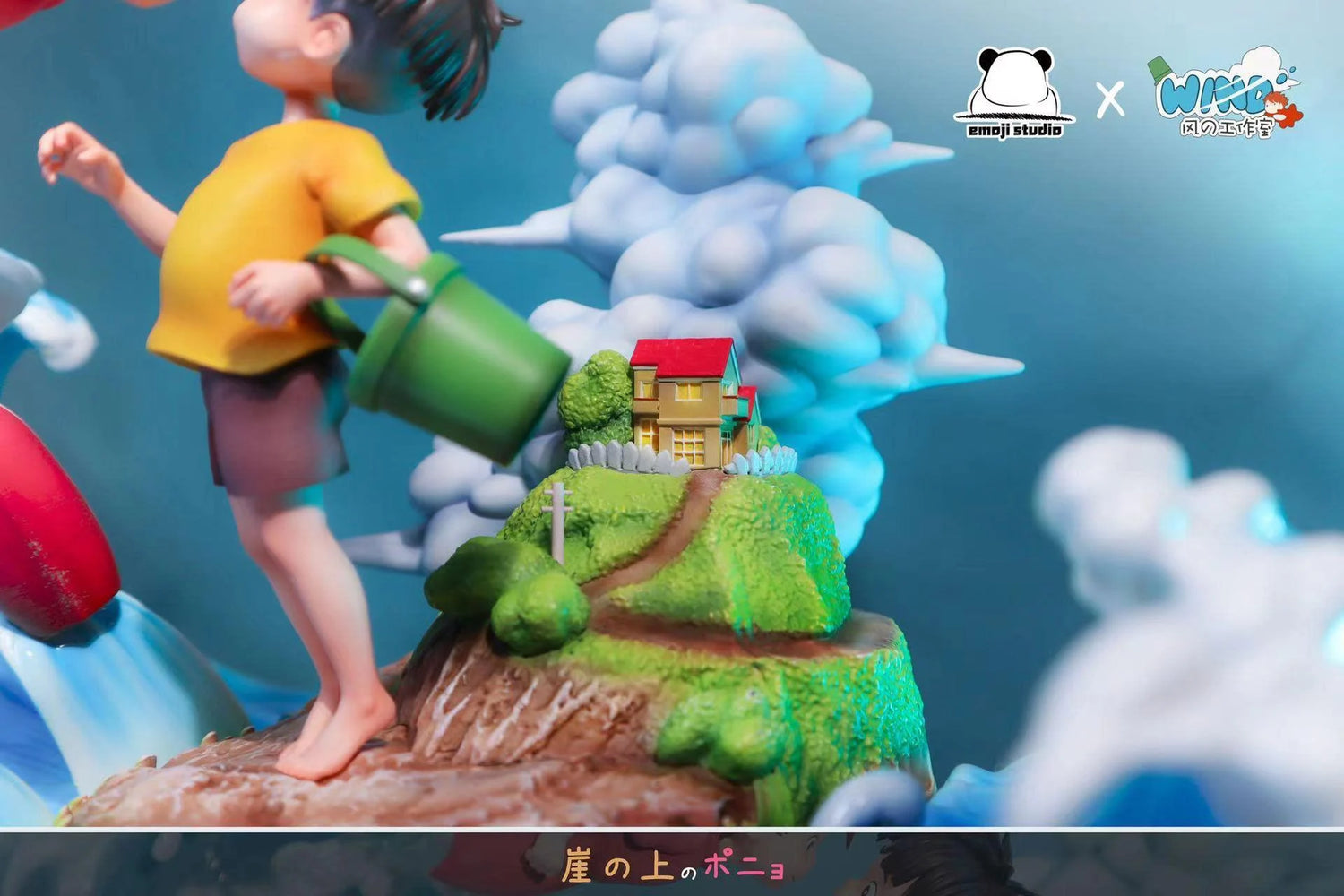 Studio Ghibli - Ponyo & Sosuke | Resin Statue | von Emoji Studio