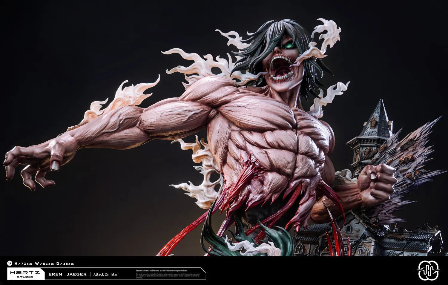 Attack on Titan - Eren Yeager | 1:6 Resin Statue | by Hertz Studio