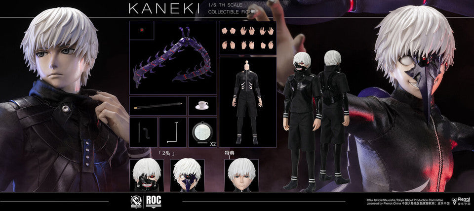 Tokyo Ghoul - Kaneki Ken Combat | 1:6 Resin Statue | by Rocket Toys Studio