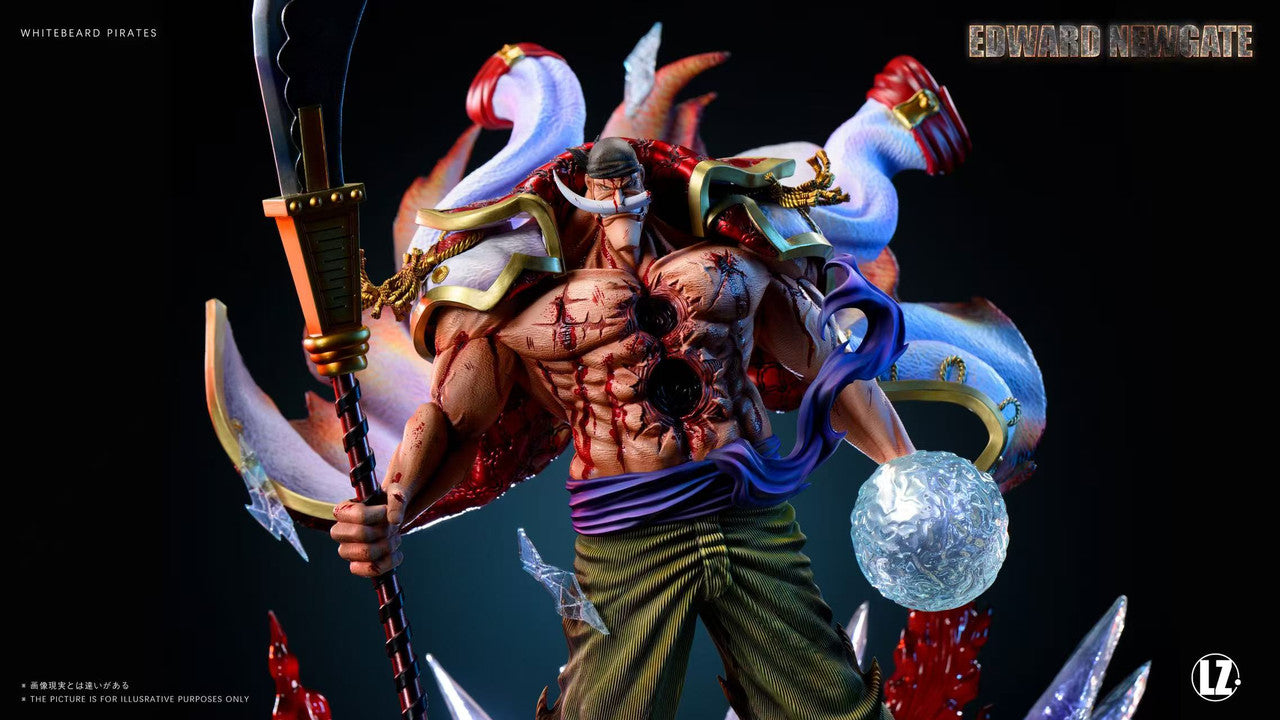One Piece - POP WhiteBeard Edward Newgate | Resin Statue | by LZ Studio