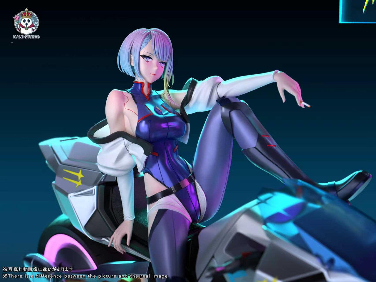 Cyberpunk - Motorcycle Lucy | 1:6 Resin Statue | by Hani Studio